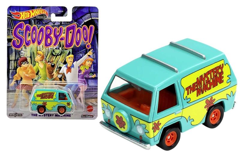 Hot Wheels Premium Retro Scooby Doo The Mystery Machine Miniatura